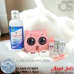 Angel Soft Fuzzy Brown Contact Lens - Image 3