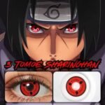 Cosplay 3 Tomoe (Magatama) Contact Lens - Image 2