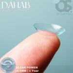 DAHAB Clear Power Contact Lens (Transparent Power)