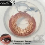 Bella Elite Cinnamon Brown Contact Lens - Image 2