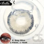 Bella Gray Olive Contact Lens - Image 2