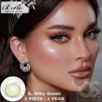 Bella Elite Silky Green Contact Lens - Image 5