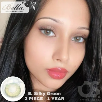 Bella Elite Silky Green Contact Lens