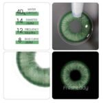 Freshlady E-blink Green Contact Lens - Image 4