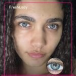 Freshlady Origin Glow Blue Contact Lens - Image 2