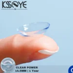 Ksseye Clear Power Contact Lens (Transparent Power)
