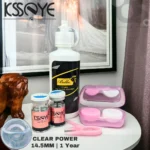 Ksseye Clear Power Contact Lens (Transparent Power) - Image 2
