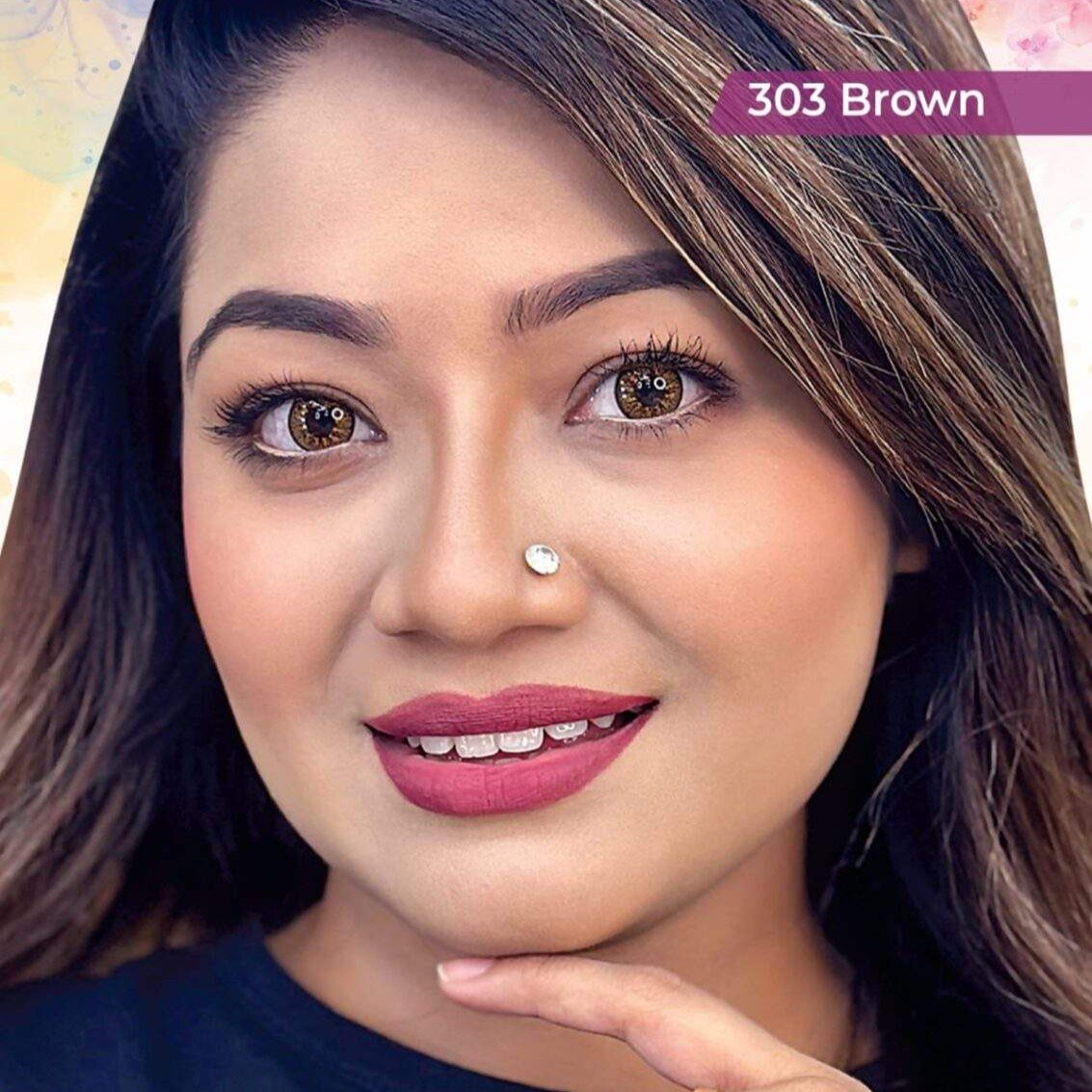 angel-soft-303-brown-contact-lens-price-in-bangladesh.jpg (2) Angel Soft 303 Brown Contact Lens - Image 1
