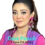 Angel Soft Dew Peach Contact Lens - Image 2