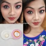 Angel Soft Fuzzy Brown Contact Lens - Image 4