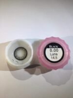 Angel Soft Luna Black Contact Lens - Image 2