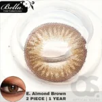 Bella Elite Almond Brown Contact Lens - Image 2