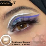 Bella Elite Almond Brown Contact Lens - Image 5