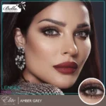 Bella Elite Amber Grey Contact Lens