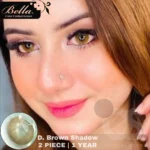 Bella Diamond Brown Shadow Contact Lens