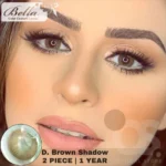 Bella Diamond Brown Shadow Contact Lens - Image 4