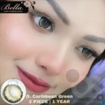 Bella Diamond Caribbean Green Contact Lens