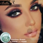 Bella Contour Green Contact Lens - Image 4
