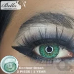 Bella Contour Green Contact Lens - Image 5