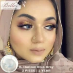 Bella Elite Horizon Blue Gray Contact Lens - Image 4