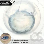 Bella Elite Midnight Blue Contact Lens - Image 2