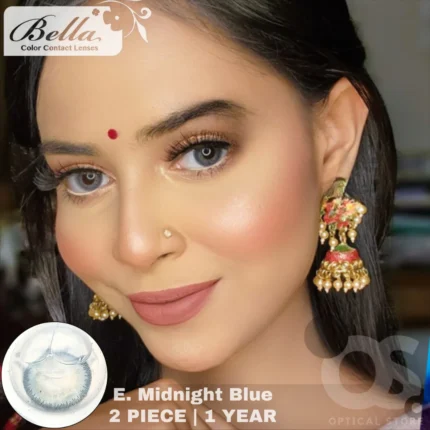 Bella Elite Midnight Blue Contact Lens