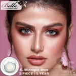 Bella Elite Midnight Blue Contact Lens - Image 5