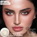 Bella Elite Mint Gray Contact Lens - Image 5