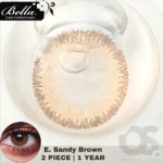 Bella Elite Sandy Brown Contact Lens - Image 2