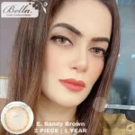Bella Elite Sandy Brown Contact Lens - Image 4