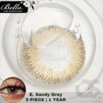 Bella Elite Sandy Gray Contact Lens - Image 2
