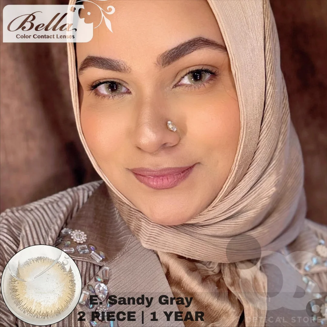 bella-e-sandy-gray-contact-lens-price-in-Bangladesh (4) Bella Elite Sandy Gray Contact Lens - Image 1