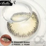 Bella Elite Emerald Green Contact Lens - Image 2