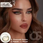 Bella Elite Emerald Green Contact Lens - Image 5