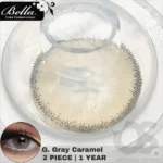 Bella Elite Gray Caramel Contact Lens - Image 4