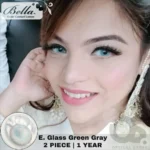 Bella Glass Green Gray Contact Lens