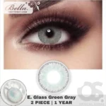 Bella Glass Green Gray Contact Lens - Image 5