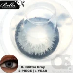 Bella Glitter Gray Contact Lens - Image 2