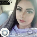 Bella Glitter Gray Contact Lens - Image 5