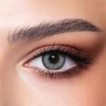 Bella Glow Husky Grey Green Contact Lens