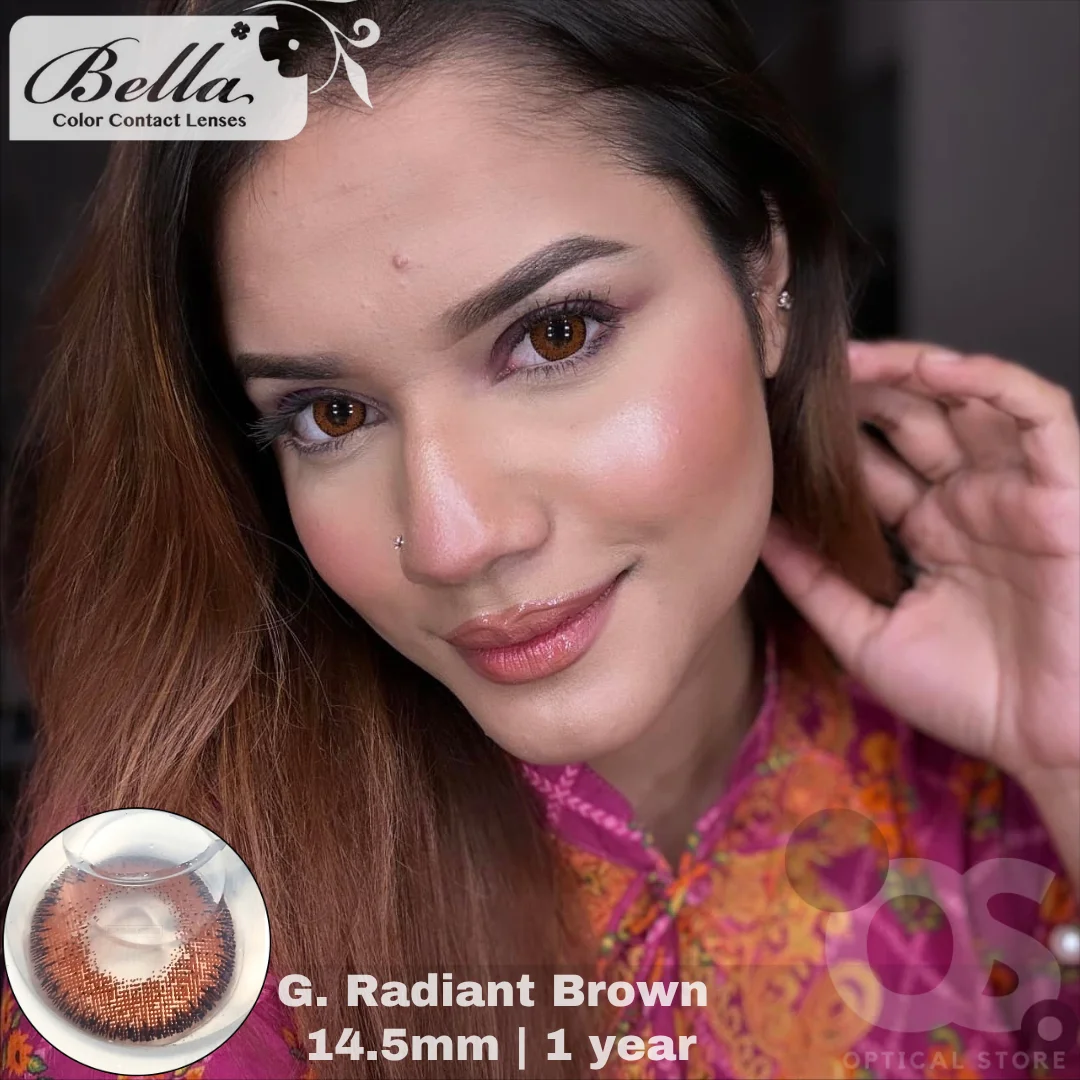 bella-glow-radiant-brown-contact-lens-price-in-Bangladesh (2) Bella Glow Radiant Brown Contact Lens - Image 1