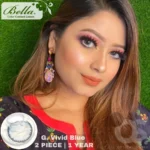 Bella Glow Vivid Blue Contact Lens - Image 2