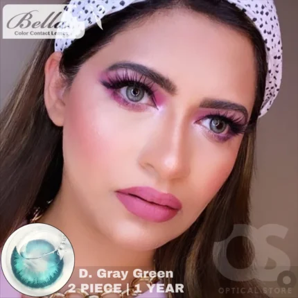 Bella Gray Green Contact Lens