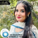 Bella Highlight Circle Blue Contact Lens - Image 2