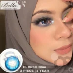 Bella Highlight Circle Blue Contact Lens