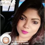 Bella Highlight Circle Brown Contact Lens