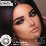 Bella Highlight Circle Gray Contact Lens - Image 5