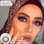 Bella Highlight Circle Gray Contact Lens - Image 2