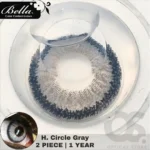 Bella Highlight Circle Gray Contact Lens - Image 4