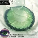 Bella Highlight Circle Green Contact Lens - Image 4